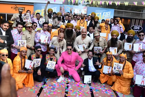 Akshay Kumar  snapped at the trailer launch of Selfiee