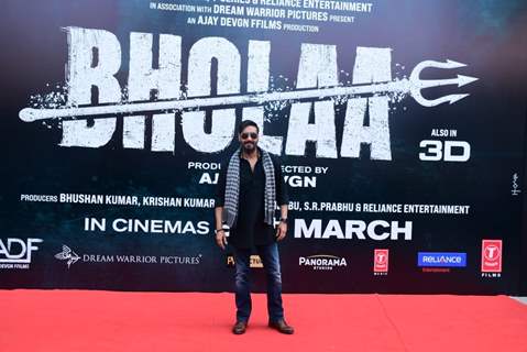 Ajay Devgn grace the teaser launch of Bholaa