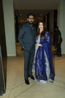 Abhishek Bachchan, Aishwarya Rai Bachchan  grace Subhash Ghai’s birthday bash