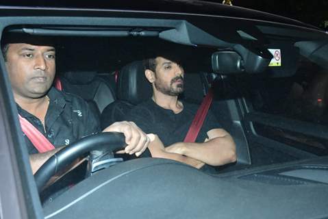 Celebrities attend the screening of Pathaan at YRF Studios