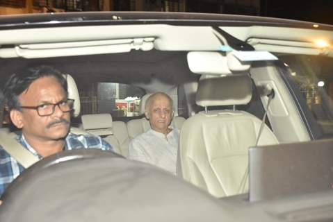 Celebrities attend the screening of Pathaan at YRF Studios