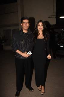 Manish Malhotra, Janhvi Kapoor 