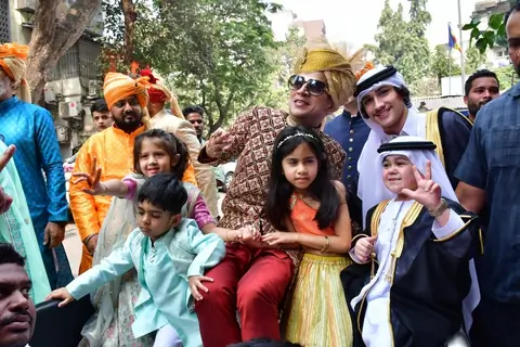 Abdu Rozik snapped at Rahul Kanal’s wedding in Khar