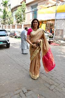 Priya Dutt snapped at Rahul Kanal’s wedding in Khar