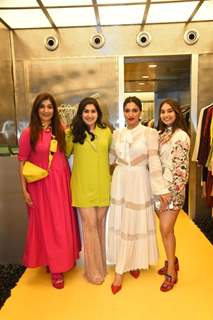 Bhumi Pednekar snapped at the inauguration of Tanisha Agarwal’s store Curato