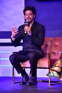 Shah Rukh Khan attend the press conference on the success of Pathaan