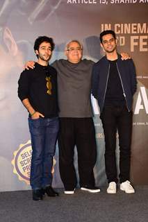 Hansal Mehta, Aditya Rawal, Zahan Kapoor 