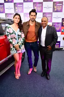 Alia Bhatt and Varun Dhawan snapped for announcement of Zee Cine Awards 2023