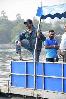 Kartik Aaryan spotted at Varsova Jetty 