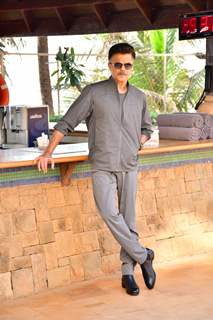 Anil Kapoor  snapped promoting their Web Series The Night Manager at J W Marriott 