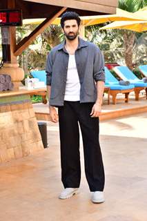Aditya Roy Kapur  snapped promoting their Web Series The Night Manager at J W Marriott 