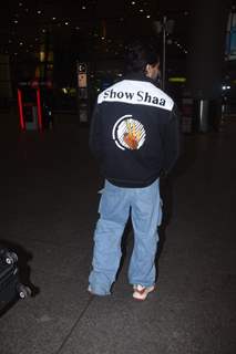 Shalin Bhanot snapped at the Mumbai airport 