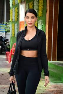 Nora Fatehi snapped in Andheri 