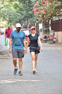 Preeti Jhangiani and Parvin Dabas snapped in Bandra