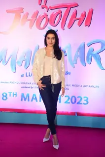 Shraddha Kapoor grace the special screening of Tu Jhoothi Main Makkaar