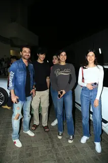 Celebrites snapped at Juhu PVR to Watch Tu Jhoothi Main Makkaar