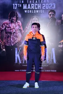 Anand Pandit snapped at press conferance of Underworld Ka Kabzaa in the city 