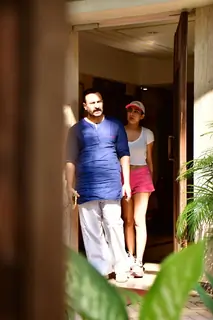 Saif Ali Khan, Sara Ali Khan snapped in Bandra