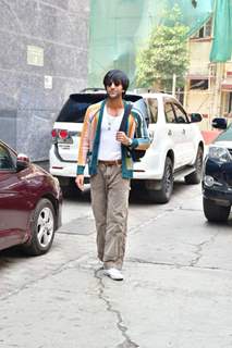 Meezaan Jafri snapped in Bandra