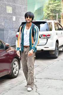 Meezaan Jafri snapped in Bandra