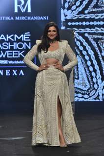 Parineeti Chopra walk the ramp at Lakme Fashion Week 2023 – Day 3