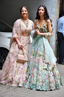 Deanne Panday, Alanna Panday attending Alaana Panday and Deane Panday Mehendi Ceremony 