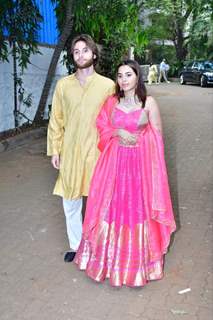 Celebrities snapped at the Alanna Panday sangeet ceremony