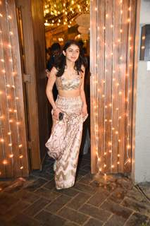 Celebrities snapped at the Alanna Panday sangeet ceremony
