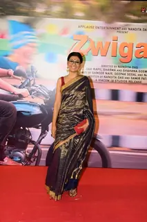 Nandita Das attend the premiere of Zwigato