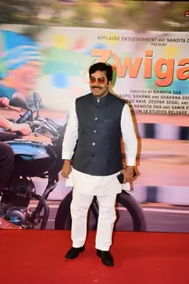 Ashutosh Rana attend the premiere of Zwigato