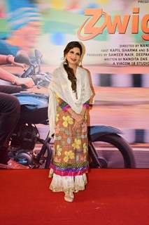 Saba Ali Khan attend the premiere of Zwigato