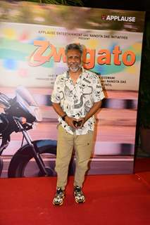 Anubhav Sinha attend the premiere of Zwigato