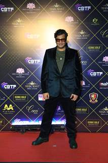 Mukesh Chhabra snapped attending the Iconic Gold Awards 2023