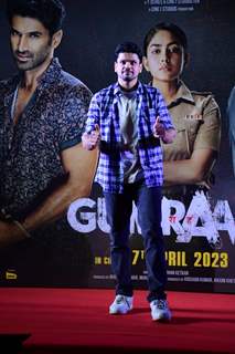 Vardhan Ketkar snapped at the trailer launch of the Gumraah