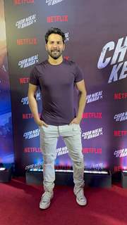 Varun Dhawan attend the premiere of Chor Nikal Ke Bhaga