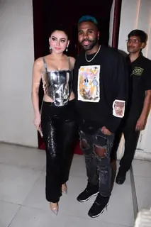Urvashi Rautela and Jason Derulo snapped in Bandra