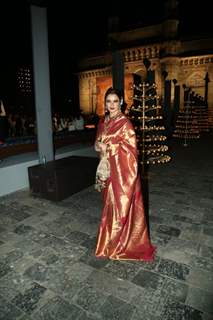 Rekha attend Dior 2023 show at Gateway of India, Mumbai