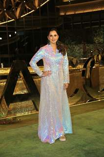 Sania Mirza attend the opening of the Nita Mukesh Ambani Cultural Centre