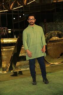 Aamir Khan attend the opening of the Nita Mukesh Ambani Cultural Centre