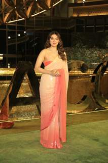 Hansika Motwani attend the opening of the Nita Mukesh Ambani Cultural Centre