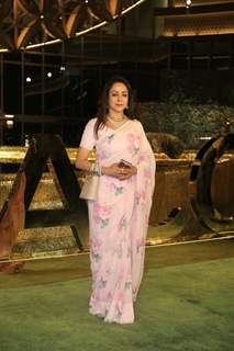 Hema Malini attend the opening of the Nita Mukesh Ambani Cultural Centre