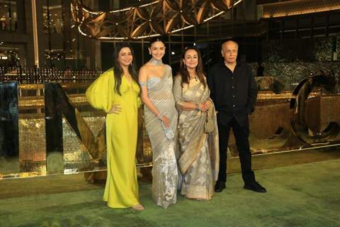 Shaheen Bhatt, Alia Bhatt, Soni Razdan, Mahesh Bhatt attend the opening of the Nita Mukesh Ambani Cultural Centre