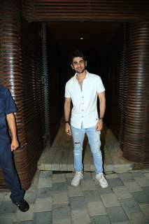 Bheed cast snapped for a get together  in Juhu