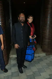 Ketan Mehta, Deepa Sahi snapped for a get together in Juhu
