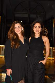 Nushrratt Bharuccha and Shivaleeka Oberoi snapped at Tori restaurant