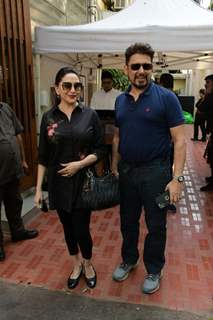 Madhuri Dixit and Shriram Madhav Nene snapped in Bandra