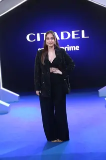 Kusha Kapila attend the premiere of Citadel