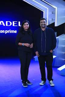 Gayatri and Pushkar  attend the premiere of Citadel