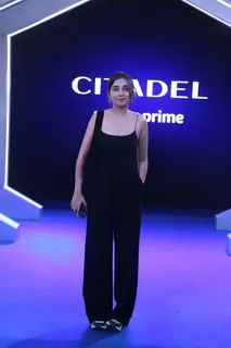 Prajakta Koli attend the premiere of Citadel
