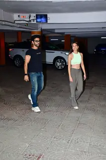 Pulkit Samrat, Kriti Kharbanda snapped in Bandra